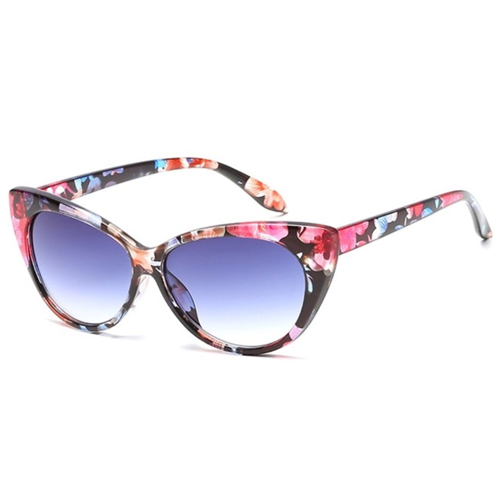 Floral Cateye Sunglasses